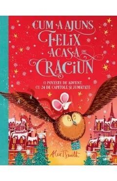 Coperta cărții Cum a ajuns Felix acasa de Craciun