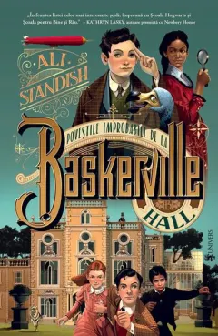 Coperta cărții Poveștile improbabile de la Baskerville Hall