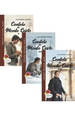 Coperta cărții Pachet 3 volume: Contele de Monte Cristo