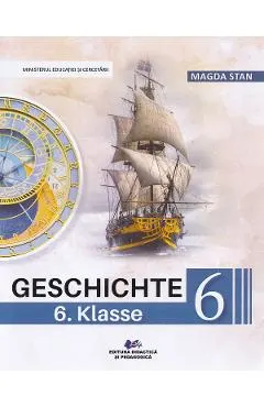 Coperta cărții Istorie. Limba germana - Clasa 6 - Manual