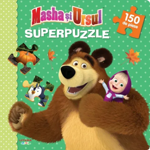 Coperta cărții Masha si Ursul. Superpuzzle