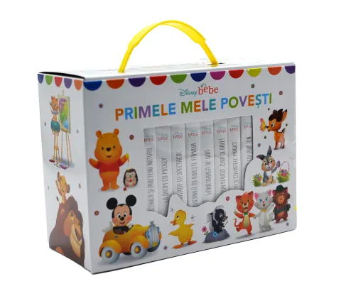 Coperta cărții Cutie. Disney Bebe. Primele mele povesti (8 carticele)