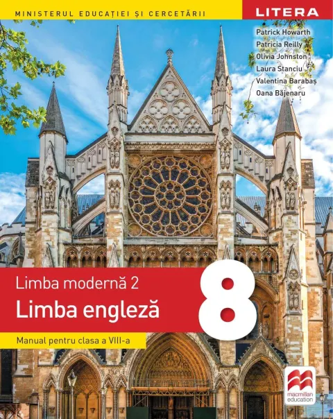 Coperta cărții Limba moderna 2. Limba engleza. Manual. Clasa a VIII-a