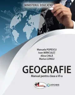 Coperta cărții Geografie. Manual pentru clasa a VI-a
