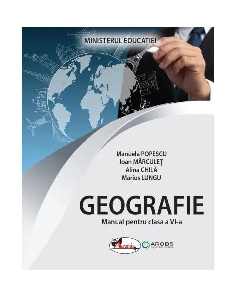 Coperta cărții Geografie. Manual pentru clasa a VI-a
