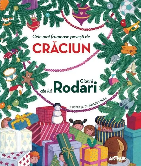Coperta cărții Cele mai frumoase povești de Crăciun ale lui Gianni Rodari
