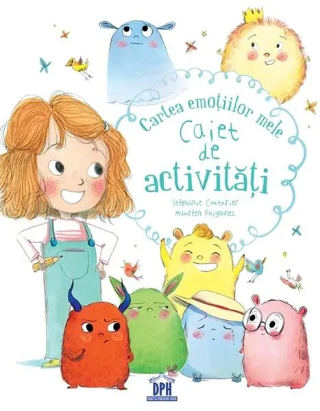 Coperta cărții Cartea emotiilor mele. Caiet de activitati