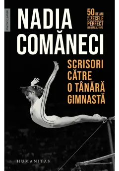 Coperta cărții Scrisori catre o tanara gimnasta - Nadia Comaneci