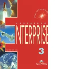Coperta cărții Curs limba engleza Enterprise 3 Manualul elevului