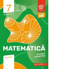 Coperta cărții Matematica. Algebra, geometrie. Clasa a VII-a, partea a II-a. Mate 2000 - Initiere