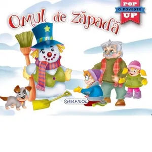 Coperta cărții Pop-up. Omul de zapada