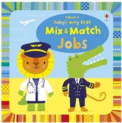 Coperta cărții Mix and Match Jobs, Fiona Watt, Stella Baggott