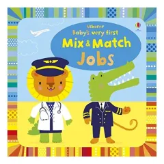 Coperta cărții Mix and Match Jobs, Fiona Watt, Stella Baggott