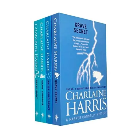 Coperta cărții Harper Connelly Series By Charlaine Harris 4 Books Collection Set