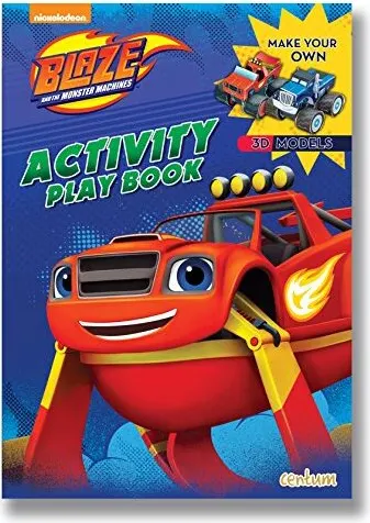 Coperta cărții Blaze Press-Out & Play Activity Book, Centum Books Limited