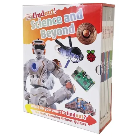 Coperta cărții DK Findout! Series - Science and Beyond - 8 Books Box Set