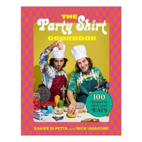 Coperta cărții The Party Shirt Cookbook 100 Recipes for Next-Level Eats