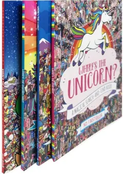 Coperta cărții Wheres The Unicorn 4 Book Collection