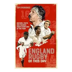 Coperta cărții England Rugby on This Day, Tim Evershed