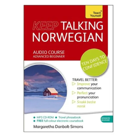 Coperta cărții Keep Talking Norwegian Audio Course
