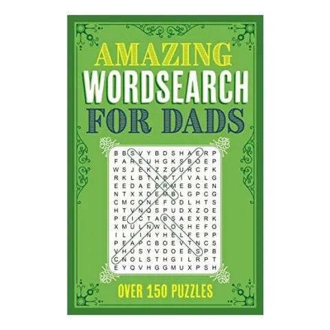 Coperta cărții AMAZING WORDSEARCH FOR DADS, Eric Saunders