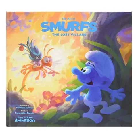 Coperta cărții Art of Smurfs, Tracey Miller-Zarneke, Sony Pictures Animation, Veronique Culliford