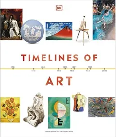 Coperta cărții Timelines of Art, DK