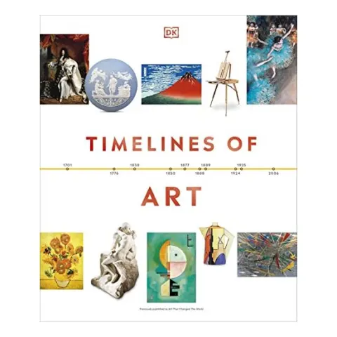 Coperta cărții Timelines of Art, DK