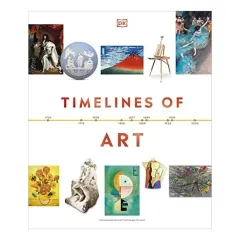 Coperta cărții Timelines of Art, DK