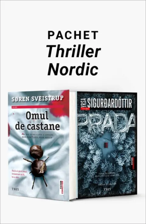 Coperta cărții Pachet Thriller Nordic. Omul de castane/Prada - Søren Sveistrup