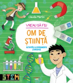 Coperta cărții Vreau să fiu om de știință