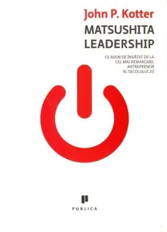 Coperta cărții Matsushita leadership