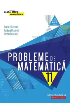Coperta cărții Probleme de matematica - Clasa 11 - Consolidare