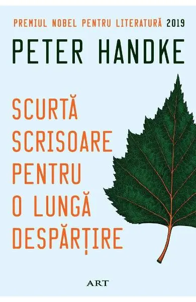 Coperta cărții Scurta scrisoare pentru o lunga despartire