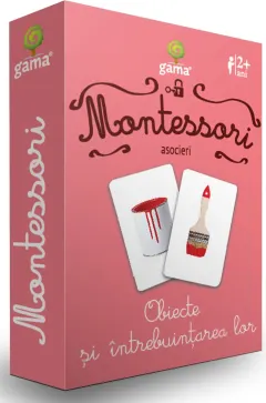 Coperta cărții Montessori. Asocieri - obiecte si intrebuintarea lor