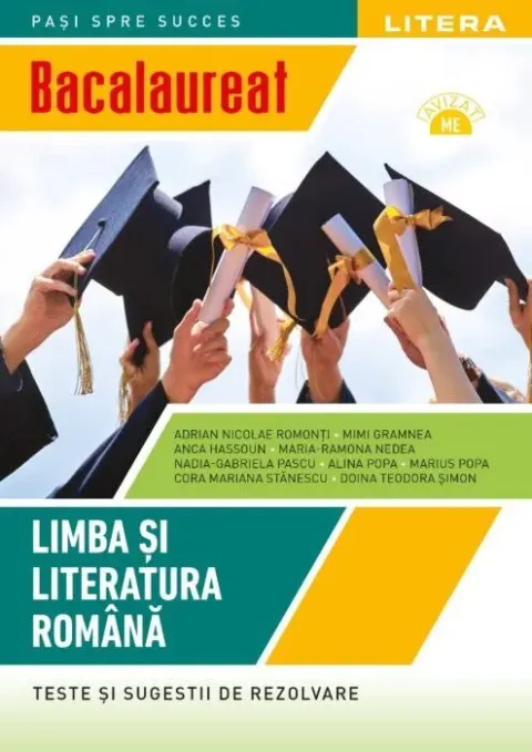 Coperta cărții Bacalaureat. Limba si literatura romana. Teste si sugestii de rezolvare (clasa a XII-a)