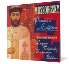 Coperta cărții Mussorgsky: Pictures at an Exhibition and other Russian piano music