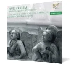 Coperta cărții Ave Verum. Sacred Choral Favourites