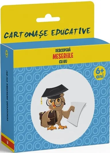 Coperta cărții Descopera meseriile cu Bu