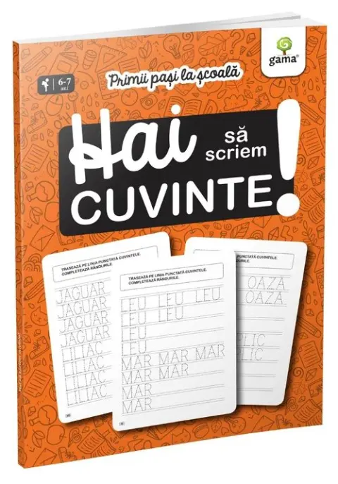 Coperta cărții Hai să scriem cuvinte!