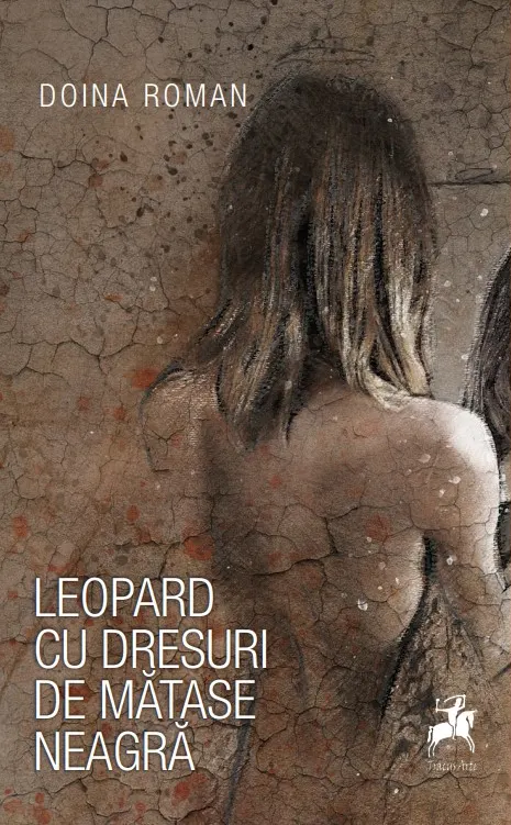 Coperta cărții Leopard cu dresuri de matase neagra