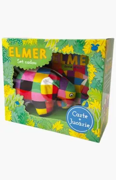 Coperta cărții Elmer: set carte+jucărie