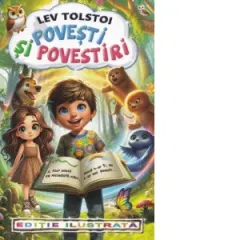 Coperta cărții Povesti si povestiri. Editie ilustrata
