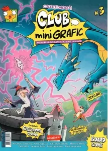 Coperta cărții Revista de benzi desenate Club miniGrafic 3. Aventura si cunoastere in benzi desenate