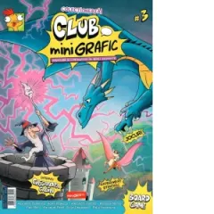 Coperta cărții Revista de benzi desenate Club miniGrafic 3. Aventura si cunoastere in benzi desenate
