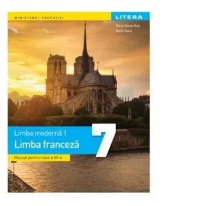 Coperta cărții Limba moderna 1. Limba franceza. Manual pentru clasa a VII-a
