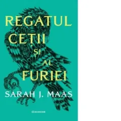 Coperta cărții Regatul cetii si al furiei. Al doilea volum al seriei Acotar (editie softcover)