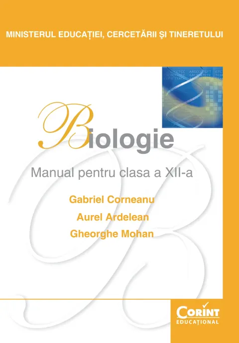 Coperta cărții Biologie - Manual pentru clasa a XII-a