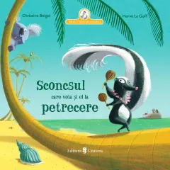 Coperta cărții Sconcsul care voia și el la petrecere