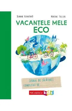 Coperta cărții Vacantele mele eco - Jeanne Renouard, Marine Tellier